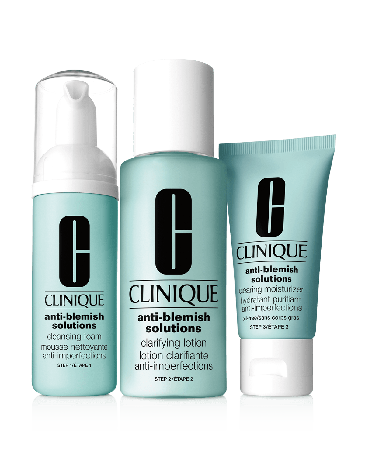 Anti-Blemish Solutions™ Sistema de 3 Pasos Piel con Granos Kit de Iniciación