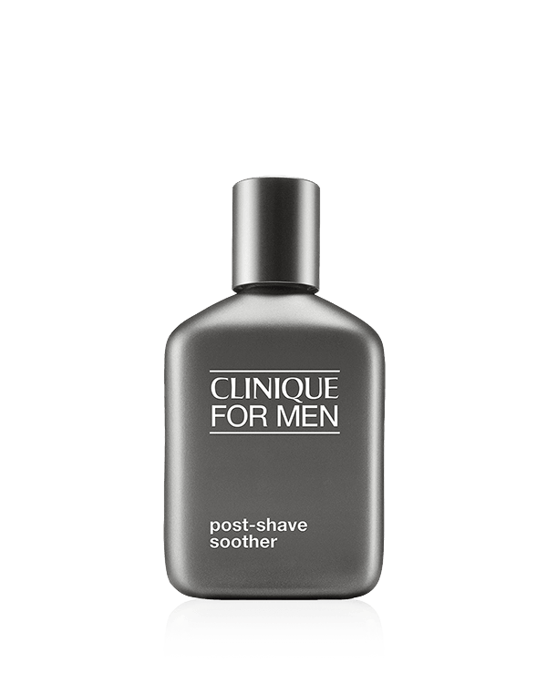 Clinique For Men™ Loción para Después del Afeitado, Calmante para después del afeitado. Calma y favorece la cicatrización de pequeños cortes.