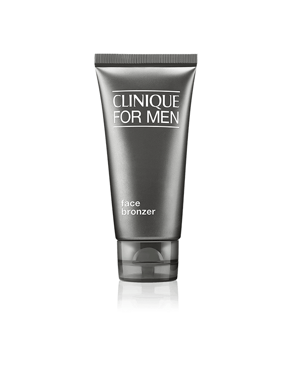 Clinique For Men™ Autobronceador, Gel bronceador sin aceites. Proporciona un color natural a tu piel que es resistente a la lluvia y al agua de la piscina.