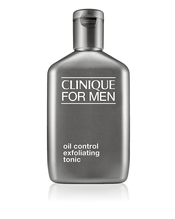 Clinique For Men™ Loción Exfoliante para Piel Grasa, Formulada para pieles grasas. Retira las células muertas de la superficie de la piel y facilita el afeitado. Tiene propiedades antisépticas. Evita el riesgo de infección de los pequeños cortes del afeitado.&lt;BR&gt;