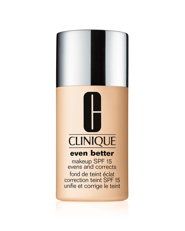 Even Better™ Maquillaje Corrector Anti-Manchas SPF 15, Maquillaje desarrollado por dermatólogos que corrige visiblemente las manchas oscuras en 12 semanas.