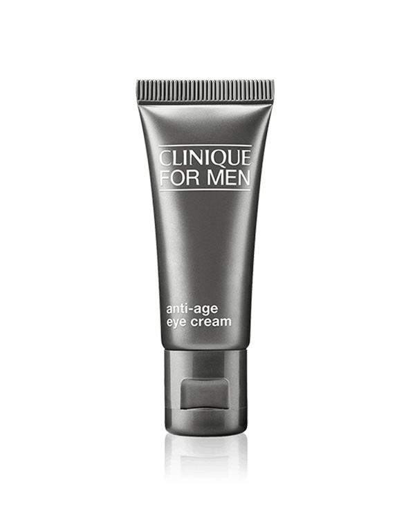 Clinique For Men™ Contorno de Ojos Antiedad, Hidrata y combate las líneas y arrugas de la zona del contorno de ojos.