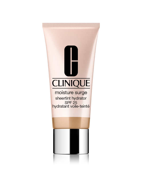 Moisture Surge™ Hidratante con Color SPF 25, Una hidratante con color que proporciona 12 horas de hidratación, unifica el tono y protege tu piel del sol.