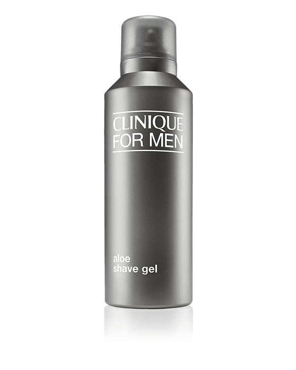 Clinique For Men™ Gel de Afeitar con Aloe, Softens, cushions beard for a smooth, close shave.