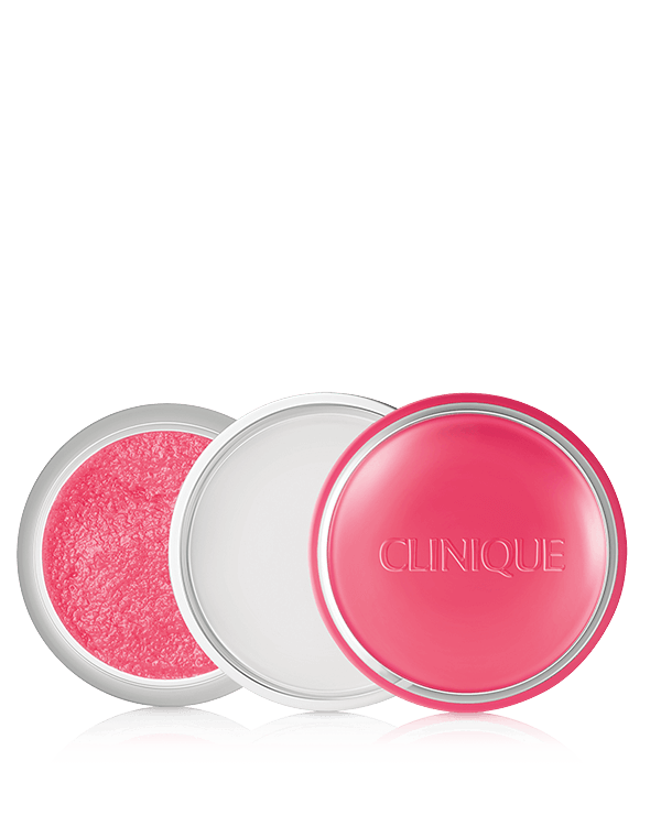 Clinique Sweet Pots™ Bálsamo de Labios + Exfoliante Suave, &lt;P&gt;Doble tratamiento para sus labios: por un lado un suave exfoliante de azúcar, y por &lt;BR&gt;el otro un bálsamo labial con color.&lt;/P&gt;